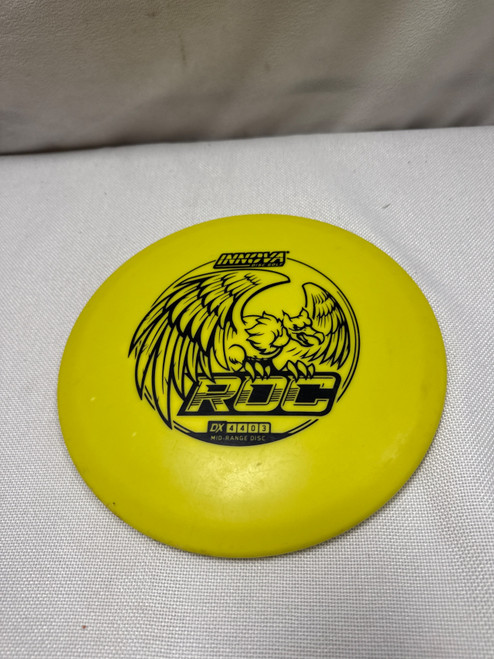 Vist Large View of Product Image Which is Used Innova ROC Disc Golf Mid Range Yellow