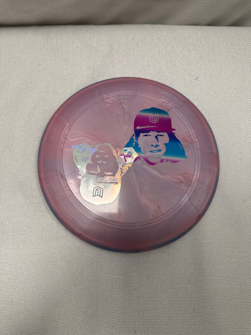 Vist Large View of Product Image Which is Used 2 PUTTER Disc Golf Putter Pink