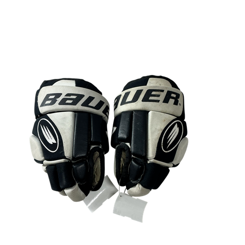 Vist Large View of Product Image Which is Used Bauer 10IN BAUER IMPACT 300 GLOVES Youth Gloves Black 10"