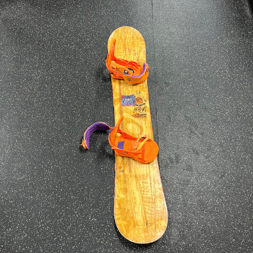 Vist Large View of Product Image Which is Used Ride MANIC Mens Board/Bindings Orange 157 cm