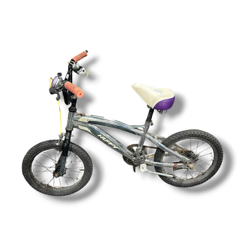 Vist Large View of Product Image Which is Used Huffy SILVER Mountain Bike Boys None 16"