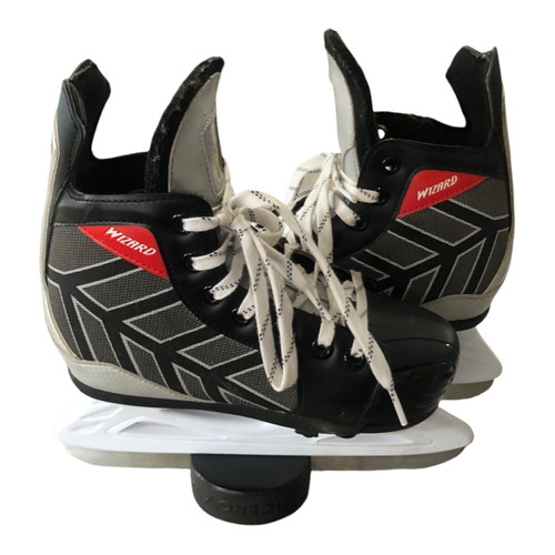 Vist Large View of Product Image Which is Used Lake Placid ADJUST Boys Softboot Skate Black Adjustable