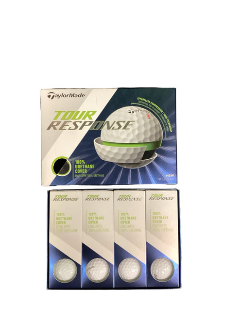 Vist Large View of Product Image Which is Used Taylormade TOUR RESPONSE 12 Pack - Golf Balls