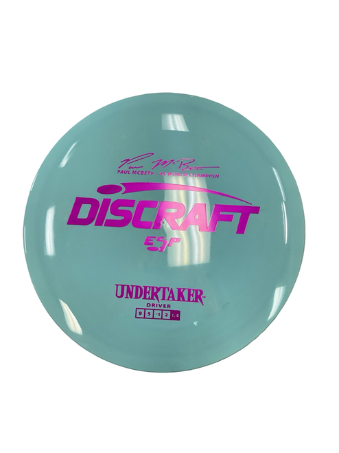 Vist Large View of Product Image Which is Discraft,Paul McBeth ESP Undertaker, 