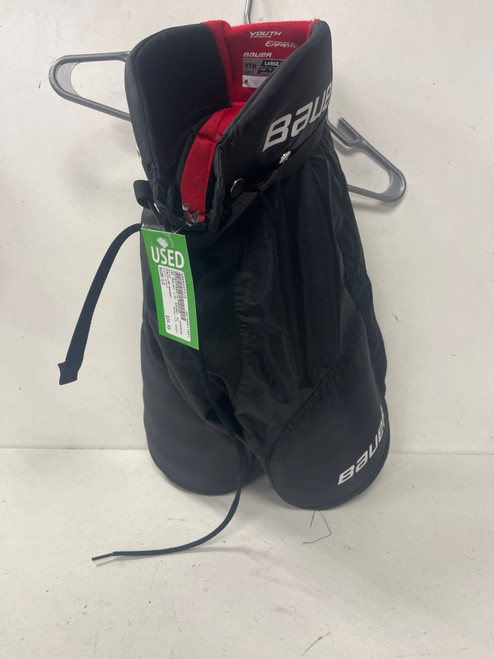 Vist Large View of Product Image Which is Used Bauer LIL SPORT Youth Pant Black LG
