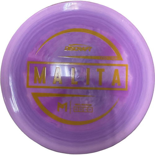 Vist Large View of Product Image Which is Used Discraft ESP FIRST RUN MALITA Disc Golf Mid Range Pink 176g