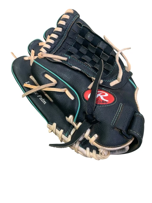 Vist Large View of Product Image Which is Used Rawlings FASTPITCH SOFTBALL BB/SB Glove LH Throw Black 11 1/2"
