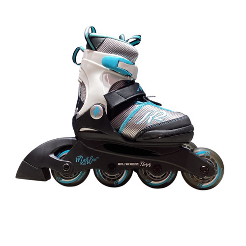 Vist Large View of Product Image Which is Used K2 K2 11-2 Junior Rec Fitness Skates White Adjustable