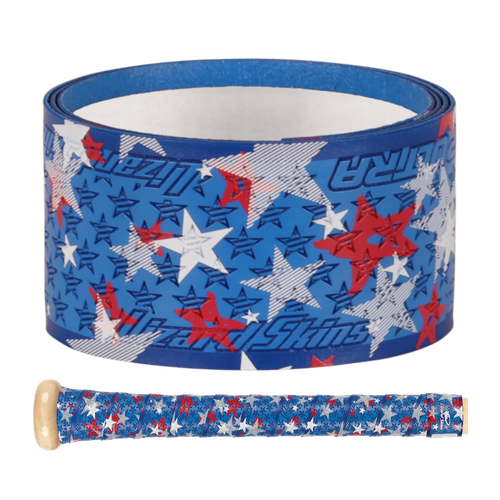 Vist Large View of Product Image Which is Lizard Skins DSP Ultra Bat Grip 1.8mm Star Spangled #DSPUBB8SS