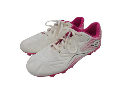 Vist Large View of Product Image Which is Used Lotto ROMA 700 Soccer Cleats White Senior 6