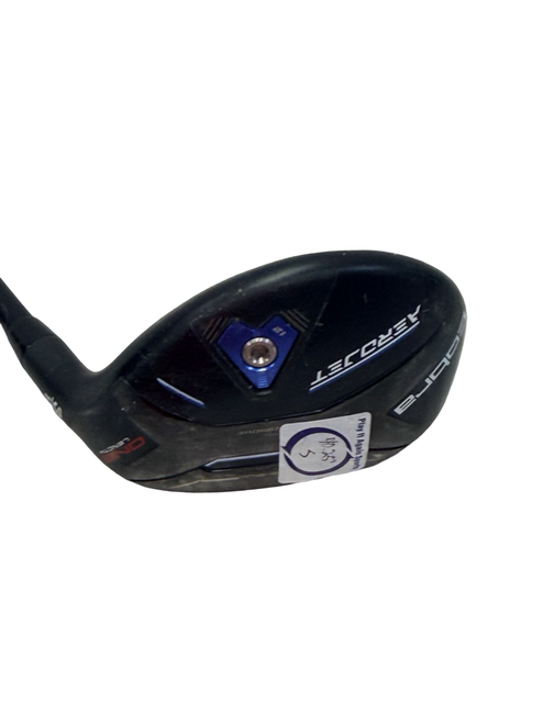 Vist Large View of Product Image Which is Used Cobra AEROJET ONE LENGTH Mens 19deg Hybrid Club RH 3 Hybrid 40.25" w/ KBS PGI 85 S Shaft