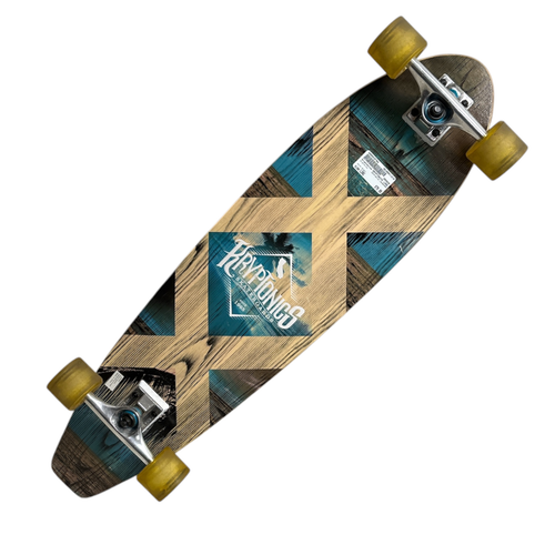Vist Large View of Product Image Which is Used Kryptonics Longboard Black Long