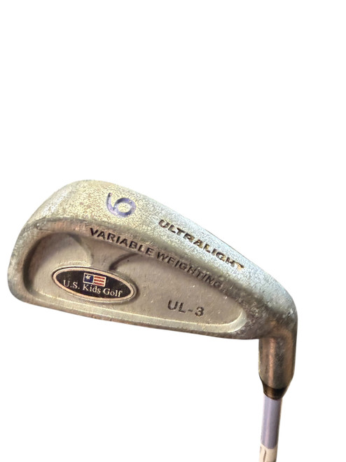 Vist Large View of Product Image Which is Used US Kids UL-3 Jr Individual Iron RH 9 Iron