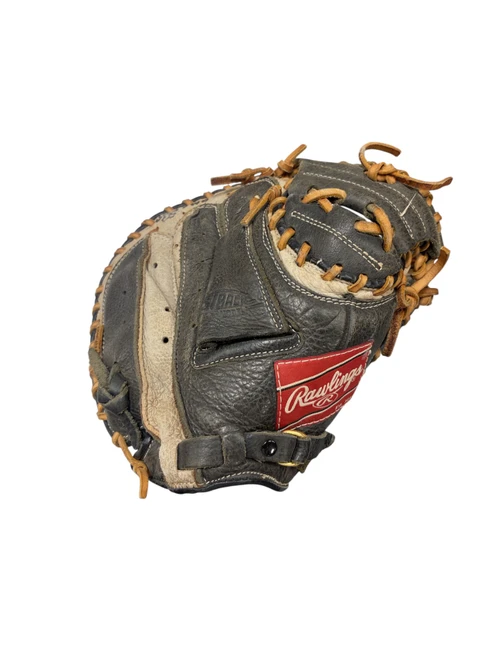 Vist Large View of Product Image Which is Used Rawlings RENEGADE BB/SB Catchers RH Throw Black 31"