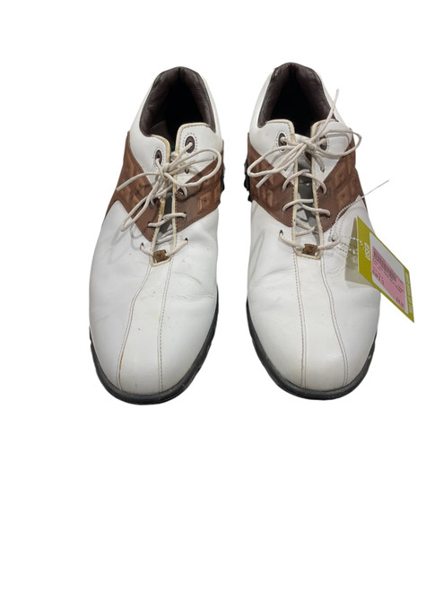 Vist Large View of Product Image Which is Used Foot Joy Mens Golf Shoes White Senior 13