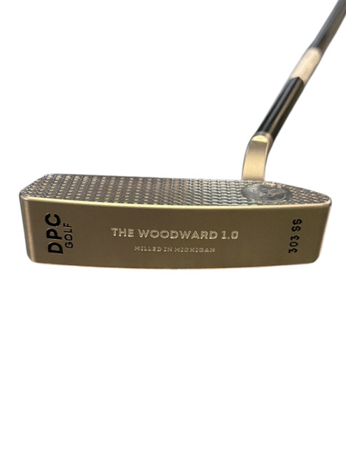 Vist Large View of Product Image Which is Used DPC GOLF THE WOODWARD 1.0 303 SS Mens Putter RH