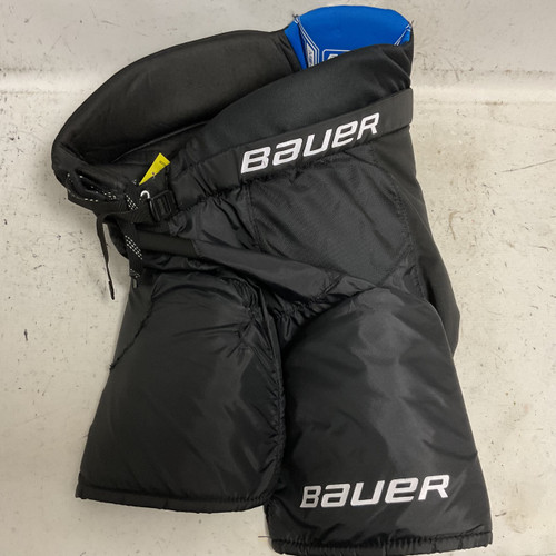 Vist Large View of Product Image Which is Used Bauer MS-1 Senior Pant Black And Royal Blue XL