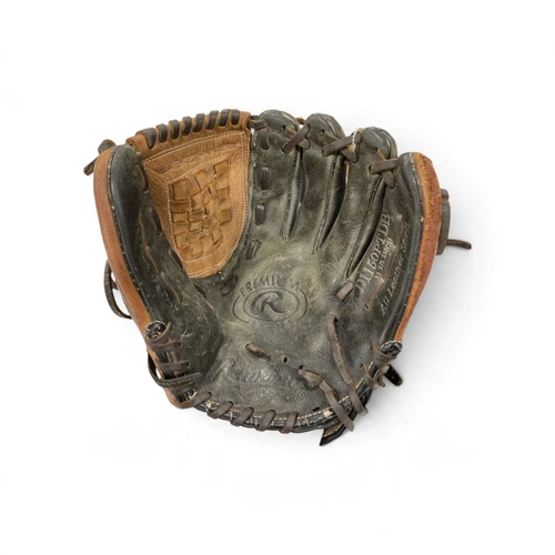 Vist Large View of Product Image Which is Used Rawlings D1150PTDB BB/SB Glove RH Throw Brown 11 1/2"