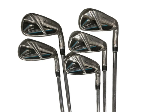 Vist Large View of Product Image Which is USED Taylormade SIM MAX Mens Iron Set RH 6I-PW