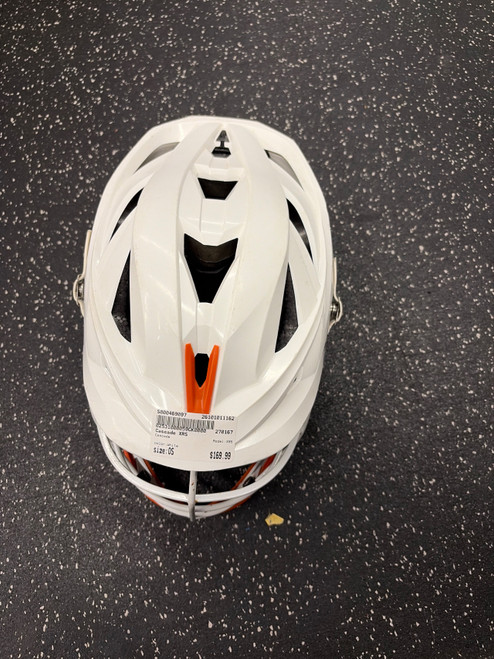 Vist Large View of Product Image Which is Used Cascade XRS Lacrosse Helmet White One Size