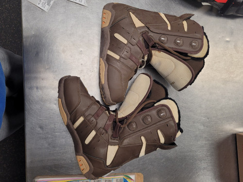 Vist Large View of Product Image Which is Used Head PREMIUM Mens Snowboard Boots Brown Senior 6.5