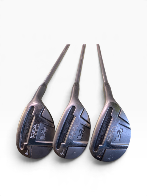 Vist Large View of Product Image Which is Used Adams Golf IDEA TECH V4 Mens Iron Set RH 3I-PW