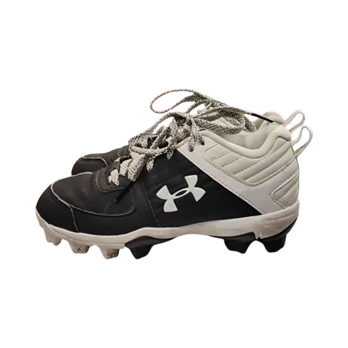 Vist Large View of Product Image Which is Used Under Armour LEAD OFF BB/SB Cleats Black Junior 01