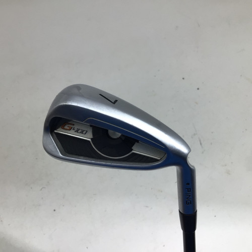 Vist Large View of Product Image Which is Used Ping G400 BLACK DOT 7 IRON R FLEX Mens Individual Iron RH 7 Iron