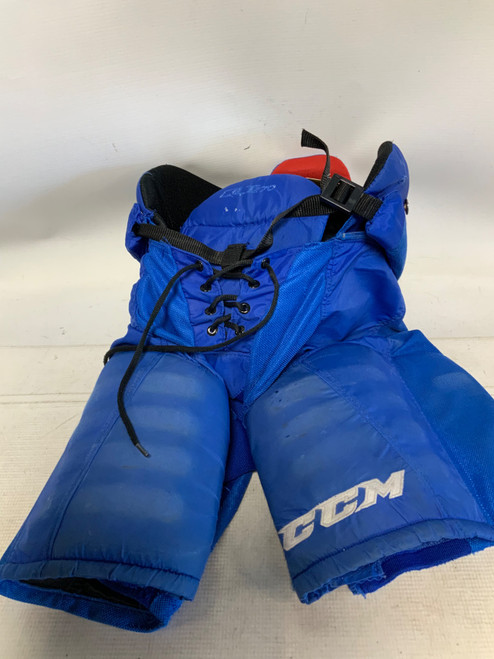 Vist Large View of Product Image Which is Used CCM QLT 270 Junior Pant Royal Blue SM