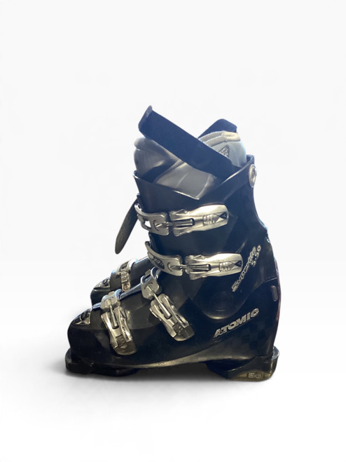Vist Large View of Product Image Which is Used Atomic SUPERLITE 5-50 Mens DH Ski Boot Black 250 MP - M07 - W08