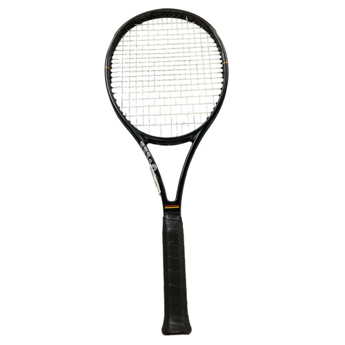 Vist Large View of Product Image Which is Used Wilson PRO STAFF Classic 97 Adult Tennis Racquet Black 4 1/2"
