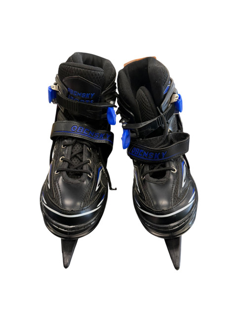 Vist Large View of Product Image Which is Used OBCNSKY Senior Speed Skate Black Senior 7