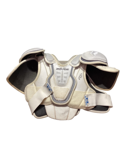 Vist Large View of Product Image Which is Used Bauer NEXUS 600 SHOULDER Senior Shoulder Pads MD
