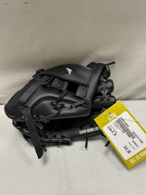 Vist Large View of Product Image Which is Used Franklin RTP BB/SB Glove RH Throw Black 8"