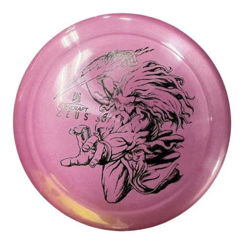 Vist Large View of Product Image Which is Used Discraft BIG Z ZEUS DISC Disc Golf Driver Purple