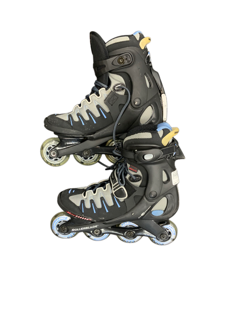 Vist Large View of Product Image Which is Used Rollerblade EVO 07W Senior Rec Fitness Skates Black Senior 9