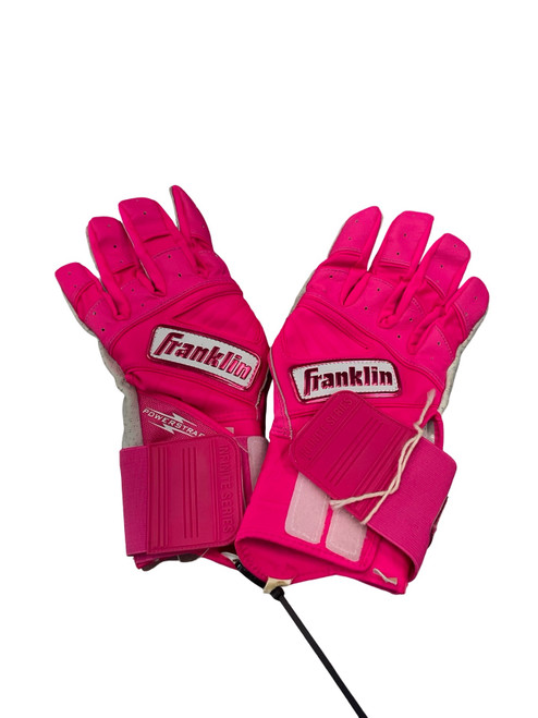 Vist Large View of Product Image Which is  Franklin, BB/SB, Batting, Gloves, Pink, MD