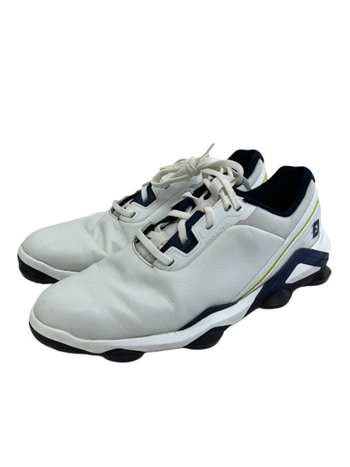 Vist Large View of Product Image Which is Used Foot Joy Tour Alpha Mens 8.5 Golf Shoes White 
