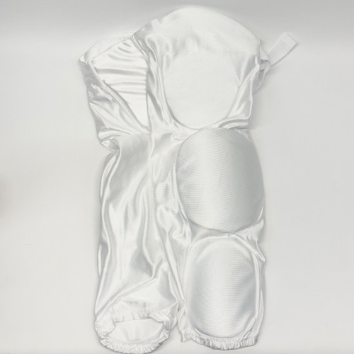 Vist Large View of Product Image Which is Used Alleson Youth FB Integrated Pants White LG