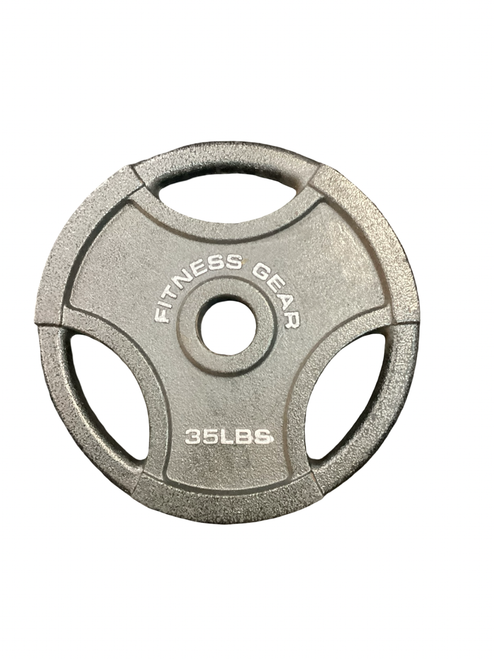 Vist Large View of Product Image Which is Used Fitness Gear Olympic Plate (Each) 35 lb