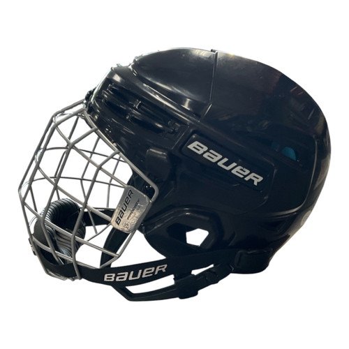 Vist Large View of Product Image Which is Used Bauer PRODIGY Helmet Cage Combo Black One Size