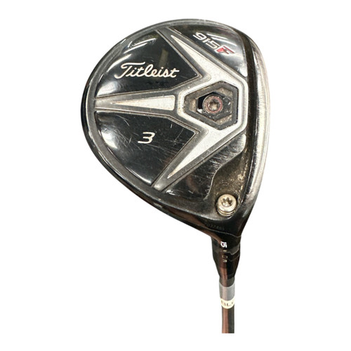 Vist Large View of Product Image Which is Used Titleist 915 F Mens Fairway Wood RH 3 Wood