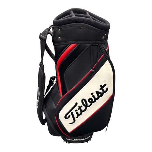 Vist Large View of Product Image Which is Used Titleist STAFF BAG Mens Cart Bag Black