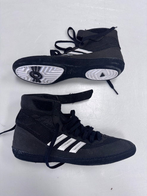Vist Large View of Product Image Which is Used Adidas Wrestling Shoes Black Senior 7