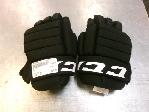 Vist Large View of Product Image Which is Used CCM LTP Junior Gloves Black 11"