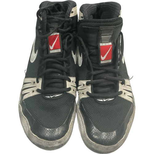 Vist Large View of Product Image Which is Used Nike Wrestling Shoes Black Senior 9.5