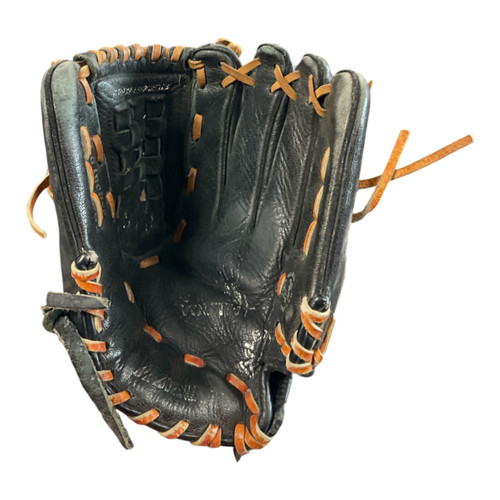 Vist Large View of Product Image Which is Used Mizuno SURE FIT BB/SB Glove RH Throw Black 11 1/2"