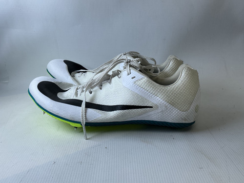Vist Large View of Product Image Which is Used Nike Track & Field Cleats Adult White Senior 9