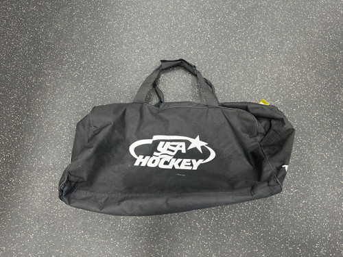 Vist Large View of Product Image Which is Used USA HOCKEY Youth Hockey Carry Bag Black