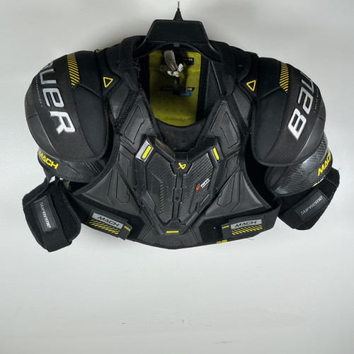 Vist Large View of Product Image Which is Used Bauer SUPREME MACH  Shoulder Pads Sr MD